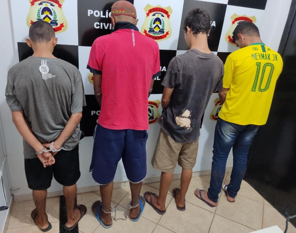 Prisões ocorreram durante ação de combate à criminalidade em Guaraí – Foto: Divulgação / SSPTO