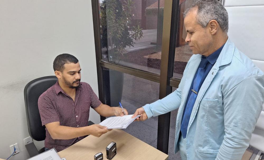 O Poder Executivo foi representado pelo presidente do Igeprev, Sharlles Fernando Bezerra Lima