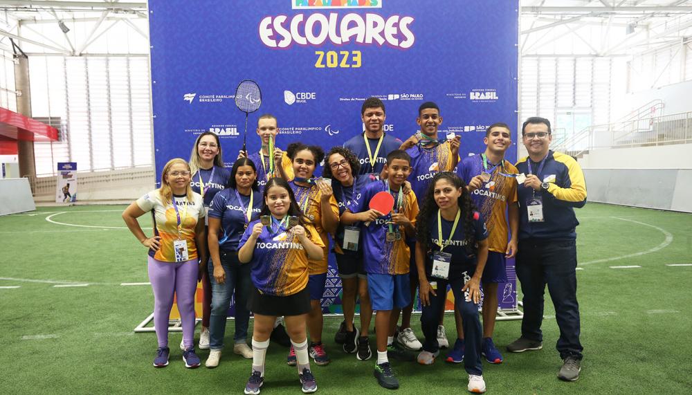 Estudantes conquistaram 75 medalhas nas Paralimpíadas Escolares em São Paulo/SP