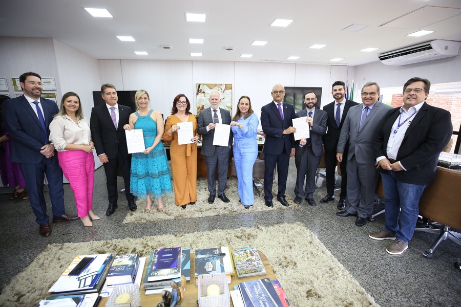Além da Defensoria Pública e TJTO, termo de cooperação foi assinado pelo Tribunal Regional Eleitora, Ministério Público do Tocantins e Justiça Federal