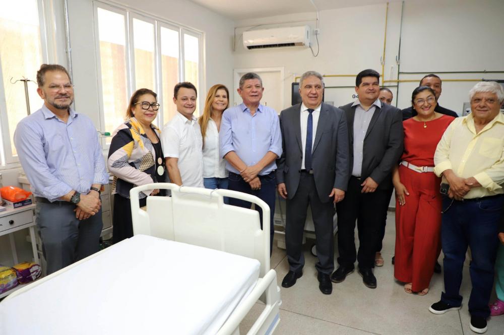 Governador em exercício, Laurez Moreira, liderou transferência simbólica do Governo do Tocantins para Miracema, inaugurando 12 leitos no HRM
