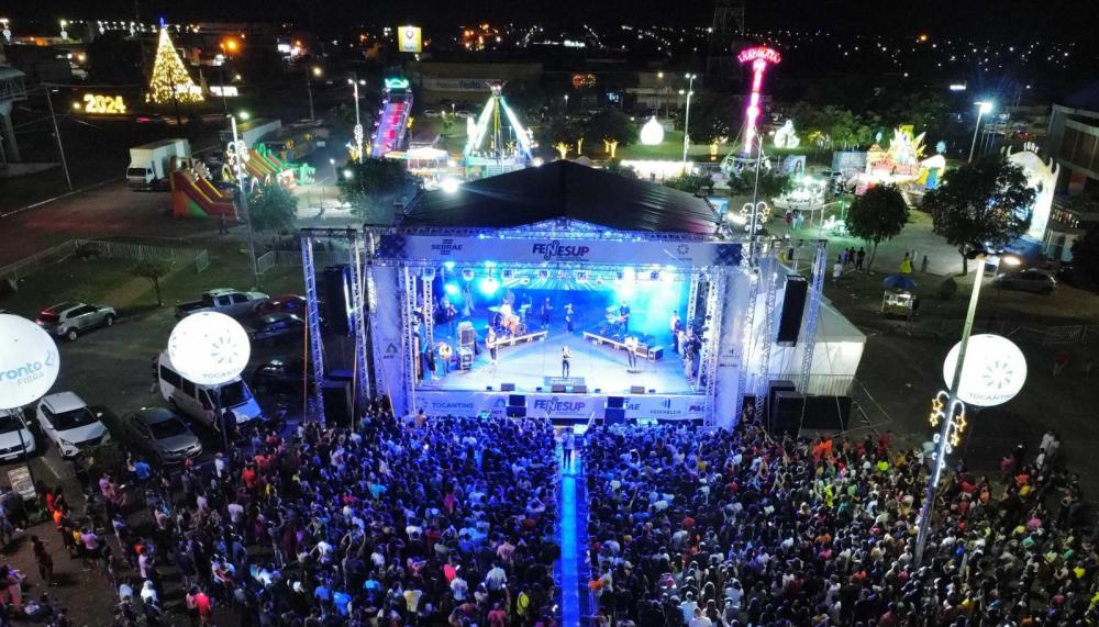 Além de espaço para negócios, a Fenesup tem uma programação com atrações culturais e shows