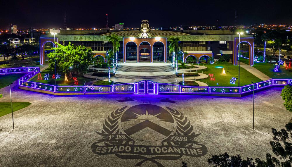 Sede do Executivo estadual dará lugar ao clima natalino, com a realização da programação de Natal do Governo do Tocantins